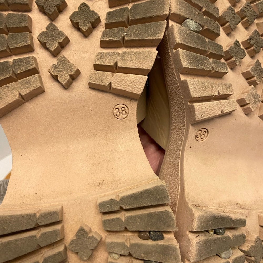 Free People Nude Platform Sandals - Picture 7 of 8